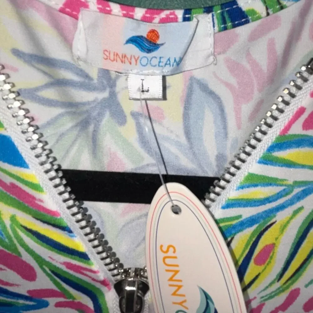 Sunny Oceans Large Coverup Poolside Dress New - Picture 7 of 10